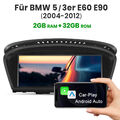CarPlay Autoradio für BMW 5er E60 E61 E63 E64 E90 E91 E92 4G Android12.0 GPS CCC