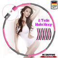 Hula Hoop Reifen Fitness Erwachsene 8 Teile Gewicht Hulla Hoola Hup Huller hub