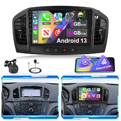 64GB Android 13.0 Autoradio GPS Navi Carplay KAM Für Opel Insignia A 2008-2013