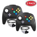 2Stk Gamepad Für Original Nintendo 64 Controller Joypad Mini N64 64-bit Joystick