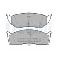 Bremsbelagsatz, Scheibenbremse DELPHI LP1164 für CHRYSLER DODGE, Vorderachse