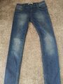 Levis 711 Skinny Slim Blau Indigo Jeans Alter 14, 164 cm Fab Zustand 