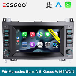 Für Mercedes Benz A B Klasse W169 W245 Android Autoradio mit BT Carplay GPS NAVI