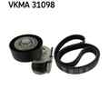 SKF Keilrippenriemensatz VKMA 31098