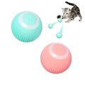 Power Ball 2.0 Cat Toy Automatisch rollender Katzenballintelligentes Spielzeug