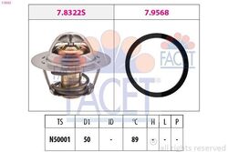 FACET 7.8322 Thermostat, Kühlmittel für DACIA LADA  passend für NISSAN OPEL