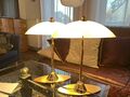 2 Tischlampen Nachttischlampen Bankamp Leuchte Vintage Funktionieren Schwere