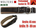 Wolters Halsband Professional Comfort Gr.11 Hundehalsband gepolstert rot-schwarz