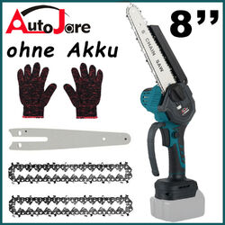 Akku Kettensäge 8 Zoll Mini Elektro Bürstenlos Handkettensäge Säge Mit 0/2 Akku 