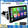 9" 2GB+64GB Android 13 Single 1DIN Autoradio GPS Navi DSP Bluetooth Carplay DAB+