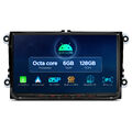 XTRONS 8Core Android 14 Autoradio 128GB GPS Für VW GOLF EOS Polo T5 Passat Jetta