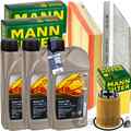 MANN INSPEKTIONSKIT+3x1L ORIGINAL 5W30 MOTORÖL passend für OPEL CORSA C 1.3 CDTI