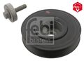 FEBI BILSTEIN Riemenscheibe Kurbelwelle ProKit 36247 für RENAULT LAGUNA 2 KG0