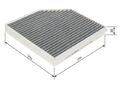 BOSCH FILTER INNENRAUMLUFT 1987432548 FÜR AUDI BENTLEY A8 D4 + A6 C7 09-20