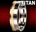 TITAN RINGE 6mm PARTNERRINGE EHERINGE TRAURINGE HOCHZEITSRINGE VERLOBUNGSRINGE 