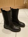 Gabor Stiefel 38,5 Leder schwarz