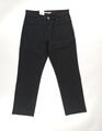 Wrangler Jeans Herren Hose Regular Fit Straight Leg black authentic schwarz