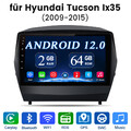 64G Android 12 CarPlay Autoradio GPS NAVI Für Hyundai Tucson ix35 LM 2010-2015