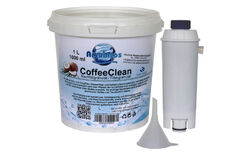 Refill Wasserfilter passend f. DeLonghi ECAM ETAM ESAM EC + 1 L Nachfüllgranulat