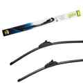 VALEO 2x FLACHBALKENWISCHBLATT SILENCIO FLAT BLADE SCHEIBENWISCHER SET | 577836