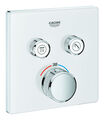 Grohe Grohtherm SmartControl Thermostat mit 2 Absperrventilen Design eckig -...