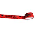 Klebeband Vorsicht Glas rot 66m Packband Paketband Paketklebeband 1 - 288 Rollen