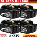 4X 18V Für Makita Ersatzakku BL1850B BL1830 12Ah LXT Lithium Ion BL1840B BL1860