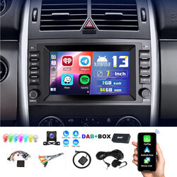 DAB+ 64G Android Autoradio Für Mercedes Benz A/B-Klasse B200 Carplay GPS NAV KAM