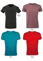 SOL´S Herren T-Shirt Tee Top Kurzarm Rundhals Oberteil Slim Fit Basic XS S M L X