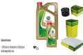 MANN-FILTER Inspektionspaket 6L CASTROL EDGE 5W-30 M passend für Dacia Lodgy JS 