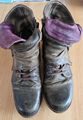 a.s.98 Airstep, tolle Leder Biker Boots, braun, Gr. 37