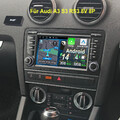 DAB 2+32G Carplay Android 14 Autoradio BT RDS GPS Für Audi A3 8P 03-13 S3 RS3 8V