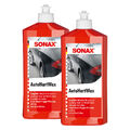 2x 500 ml SONAX Hartwachs-Politur Carnauba-Wachs Lack-Versieglung Auto-Wachs KFZ