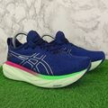 Asics Laufschuhe Größe 5,5 Damen blau Schuh Gel Nimbus 25 Sport Jogging Gym