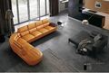 Eck Sofa Couch Polster Sitz Ecke Wohn Landschaft Leder Couchen Designer Garnitur