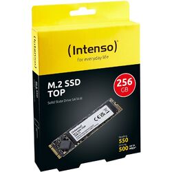 Intenso SSD 256 GB M.2 2280 TOP Performance 256GB SATA III interne Festplatte