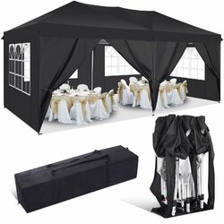 Faltpavillon Pavillon 3x3-3x6m Wasserdicht Stabil Partyzelt Gartenzelt Anti-UV