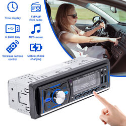 DAB+ Autoradio RDS AM FM Bluetooth Freisprecheinrichtung 2x USB SD AUX IN 1 DIN