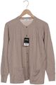 Peter Hahn Strickjacke Damen Cardigan Jacke Gr. EU 44 Schurwolle Beige #1f7zios