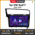 4G+64GB Android 13 Autoradio CarPlay GPS Navi für Golf VII 2013-2017 4G LTE RDS