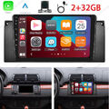 Für BMW E39 E53 X5 5er 1999-2005 Autoradio Android 13 Carplay GPS WIFI BT Kamera