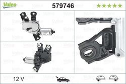 VALEO WISCHERMOTOR 579746 HINTEN FÜR VW TIGUAN + GOLF 5 + GOLF PLUS V 05->