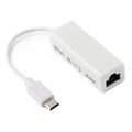 USB 3.1 Typ C Auf RJ45 100Mbps Ethernet LAN Netzwerkadapter Konverter✿