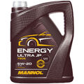 5 Liter MANNOL Motoröl Energy Ultra JP 5W-20 Motoröl API SN ILSAC GF-5 ACEA C5