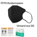 10x FFP2 KINDERMASKEN Maske  für Kinder Atemschutz Nasenschutz EU CE ver. Farben