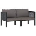 Sofa Poly Rattan Gartensofa Lounge Couch Gartenbank mehrere Auswahl vidaXL
