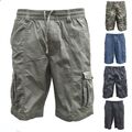 Shorts 24  Bermuda Cargo Pants Vintage Casual Sommer Capri Kurze Hose Mian