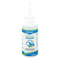 Canina Petvital Verminex 50ml Schutz gegen Lästlinge NEU&OVP