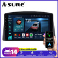 4+64G Android14 Autoradio GPS CarPlay WIFI SWC Für Jeep Grand Cherokee 2004-2007