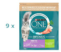 (EUR 7,01 / kg) Purina One Sensitive Truthahn & Reis Katzenfutter 9 x 750 g Tüte